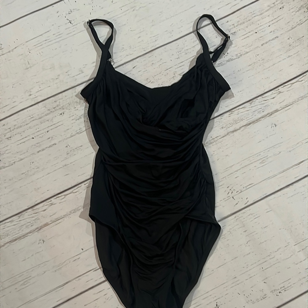 Jantzen black one piece swimsuit